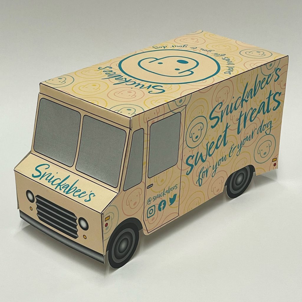 Food Truck 3d model called Snickabee's